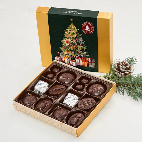 Harbor Sweets - Dark Chocolate Tree Assortment - 22 pc