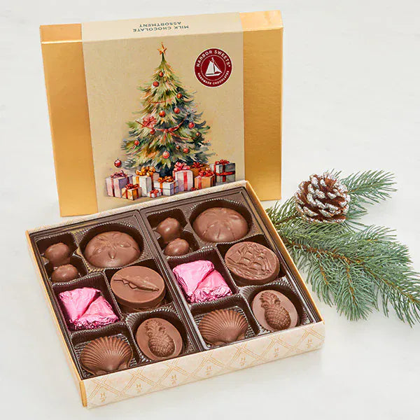 Harbor Sweets - Milk Chocolate Tree Assortment - 22 pc