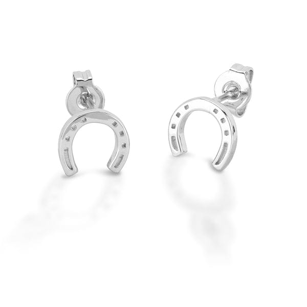 Kelly Herd - Plain Brass Horseshoe Earrings