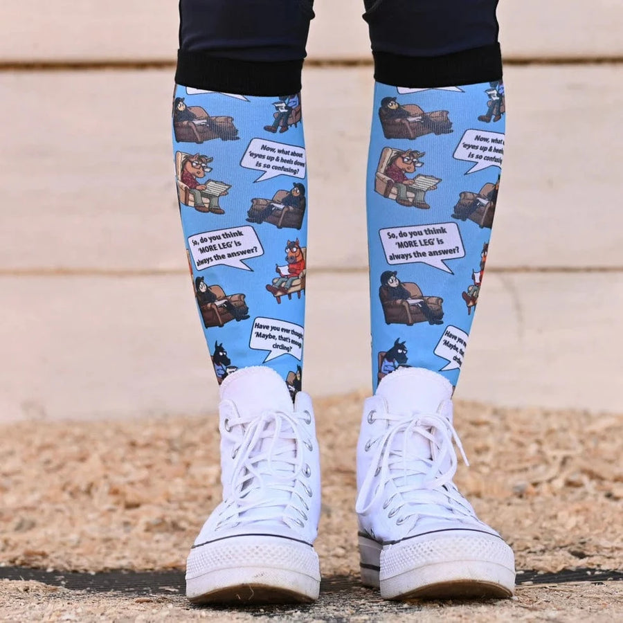 DREAMERS & SCHEMERS Horse Therapy Pair & a Spare Socks