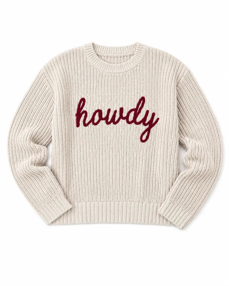 The Horse People Company - Howdy Adult Sweater