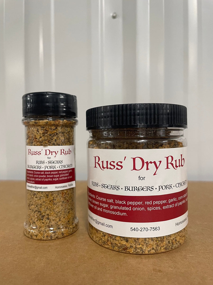 Russ' Dry Rub - Exceptional Equestrian 