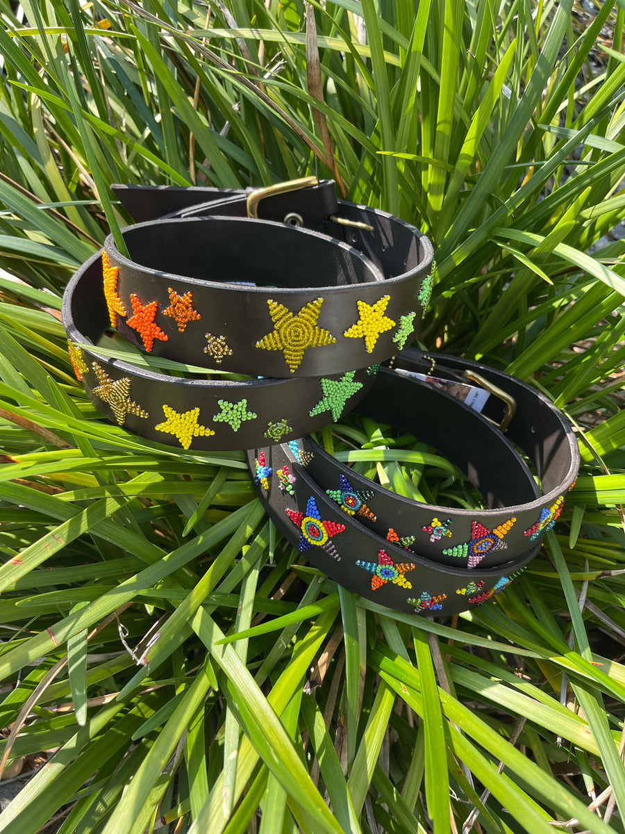 Rainbow Stars Belts Wide Width