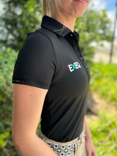 MyExEq x ForHorses - ERMIONE Women's SS Schooling Shirt - Exceptional Equestrian