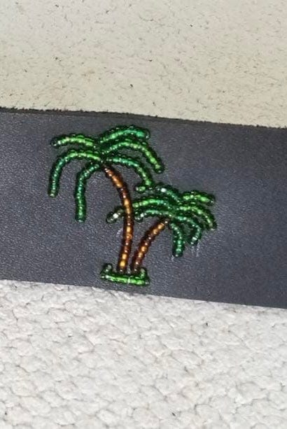 Palm Trees Belt in Wide Width