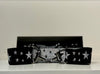 Pesazia - Logo Stretch Bit Belts - Black & Silver Stars w/ Black Snaffle Bit