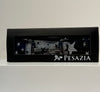 Pesazia - Logo Stretch Bit Belts - Black & Silver Stars w/ Black Snaffle Bit