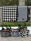 PADDOCK - Throw - 50/70 - Houndstooth Print - LIMITED EDITION