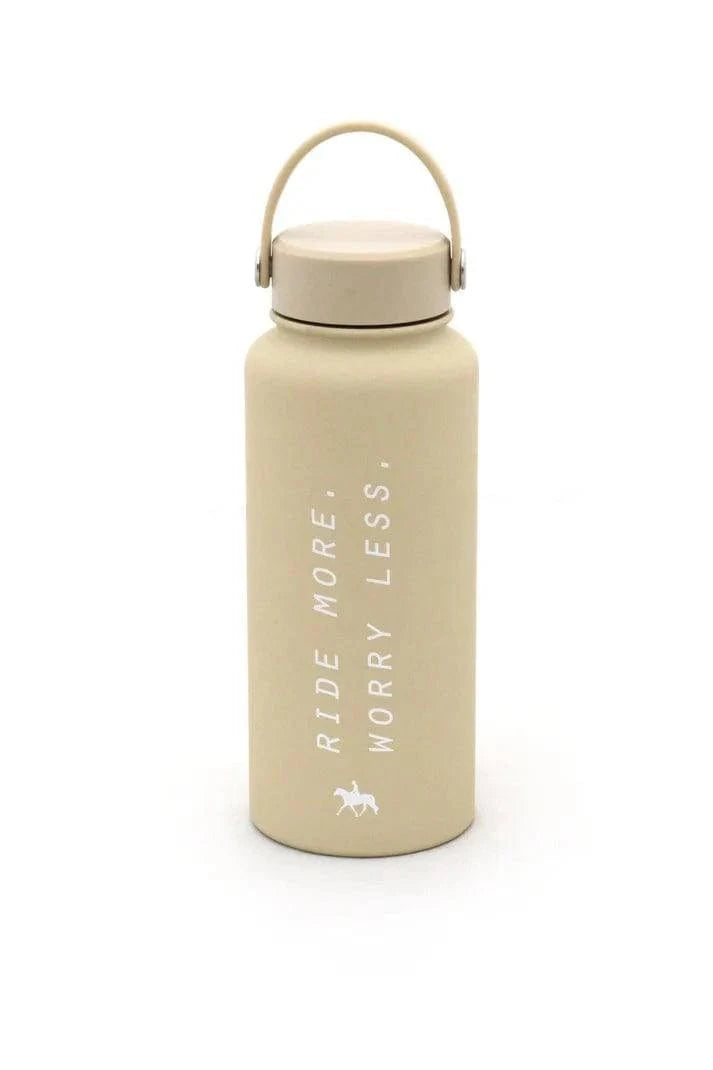 Spiced Equestrian - Ride More Worry Less Water Bottle - Exceptional Equestrian