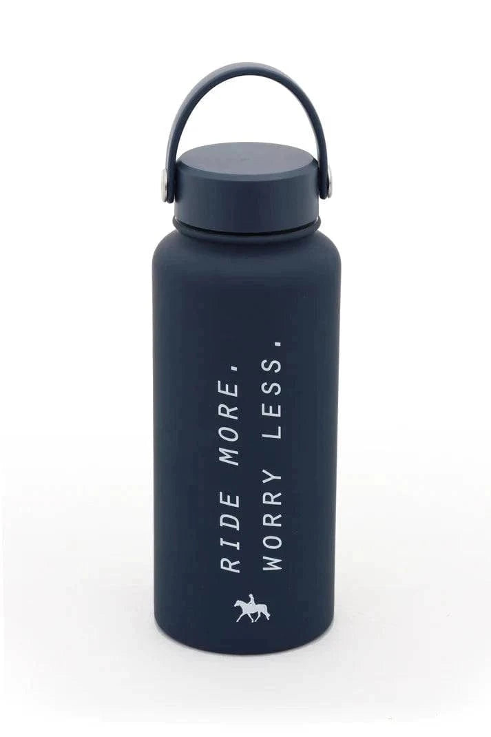 Spiced Equestrian - Ride More Worry Less Water Bottle - Exceptional Equestrian