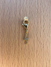 Dubois Cheval - Sparkly Lightening Bolt Braid Charm