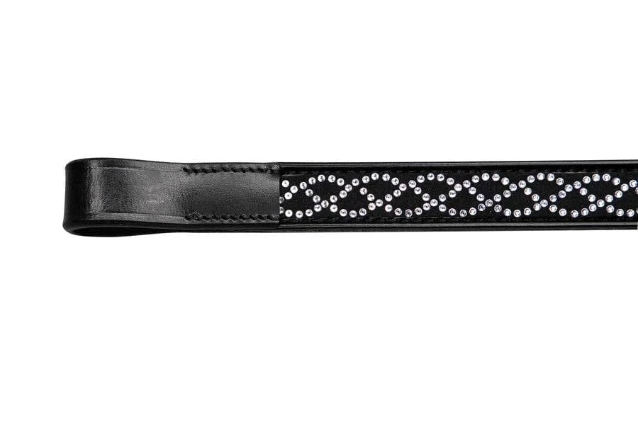 The Grewal Equestrian - INTERTWINING CHAIN BLING BROWBAND - Exceptional Equestrian 