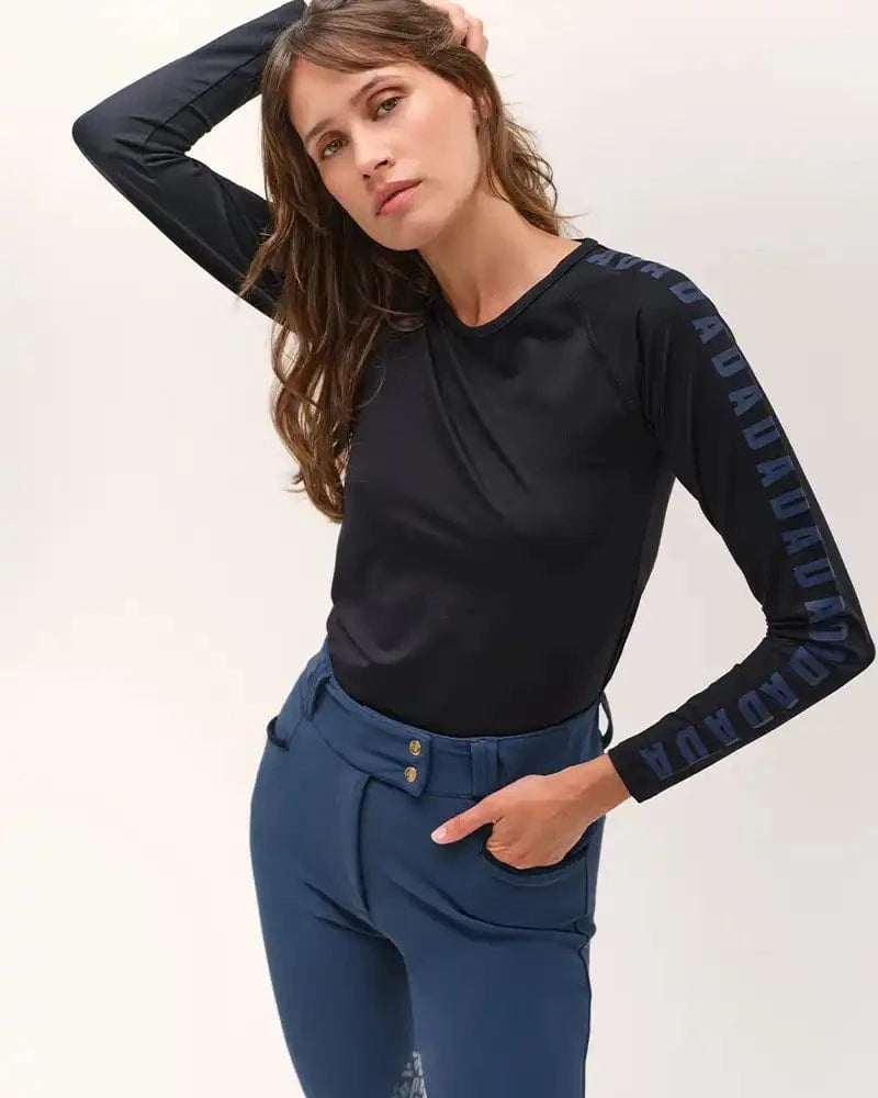 DADA Sport - Izzy ML - Technical riding T-shirt - Midnight & Navy