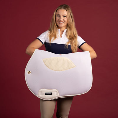 ECOGOLD - The Leaf Jumper Saddle Pad with Memory Foam