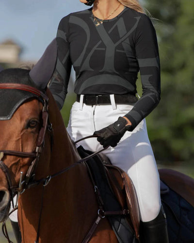 YAGYA - Monogram Long Sleeve Shirt - Exceptional Equestrian