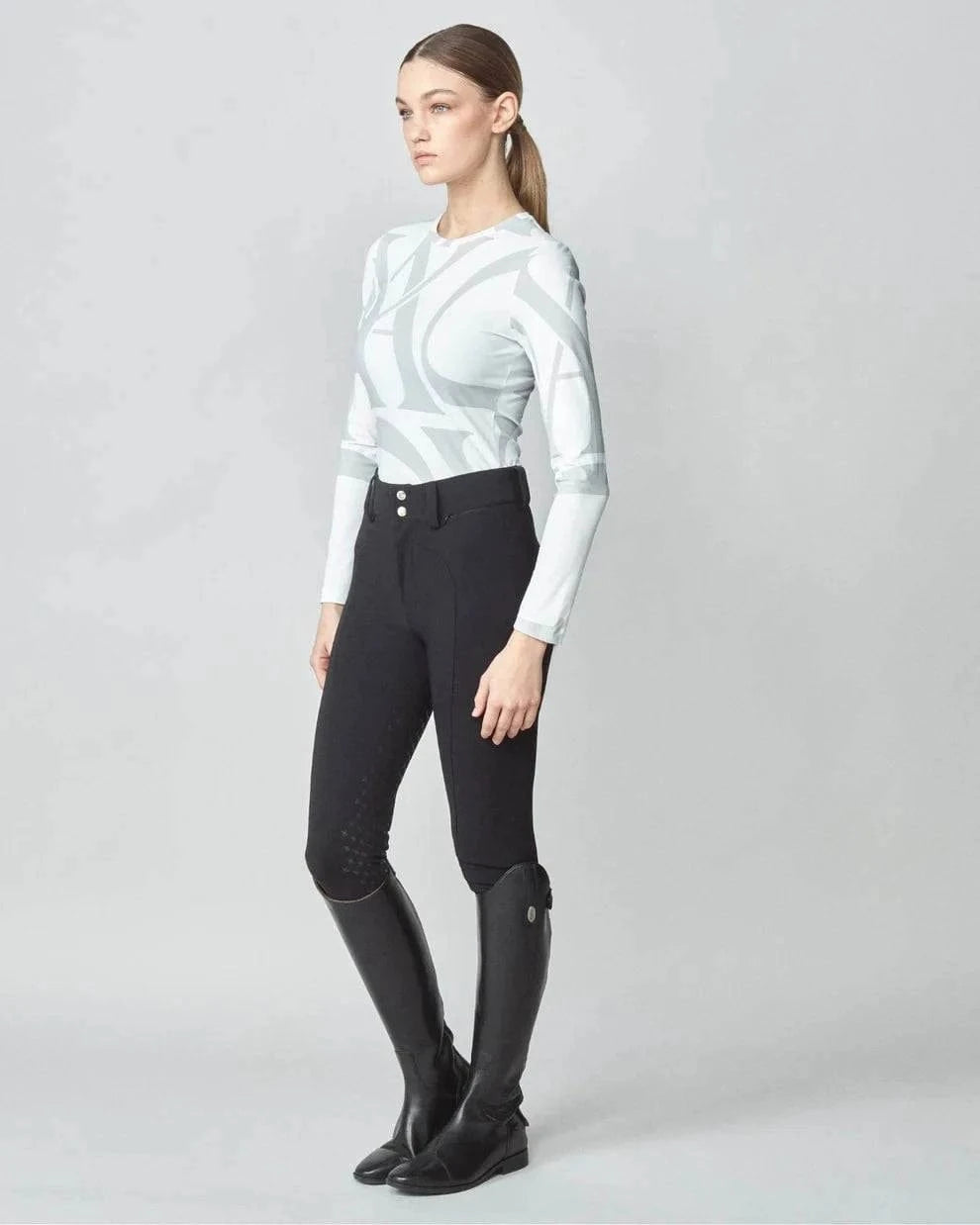YAGYA - Monogram Long Sleeve Shirt - Exceptional Equestrian