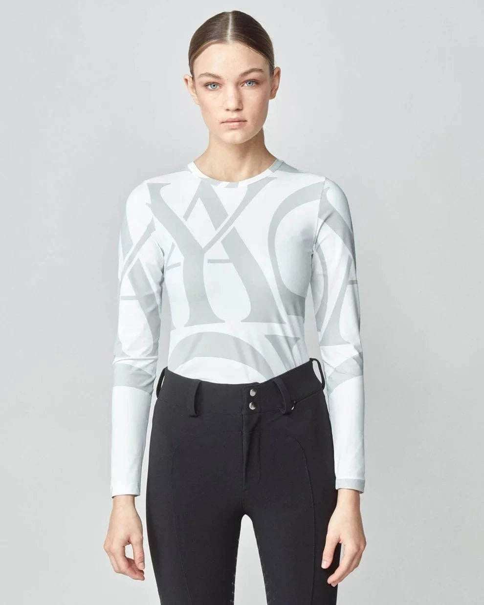YAGYA - Monogram Long Sleeve Shirt - Exceptional Equestrian