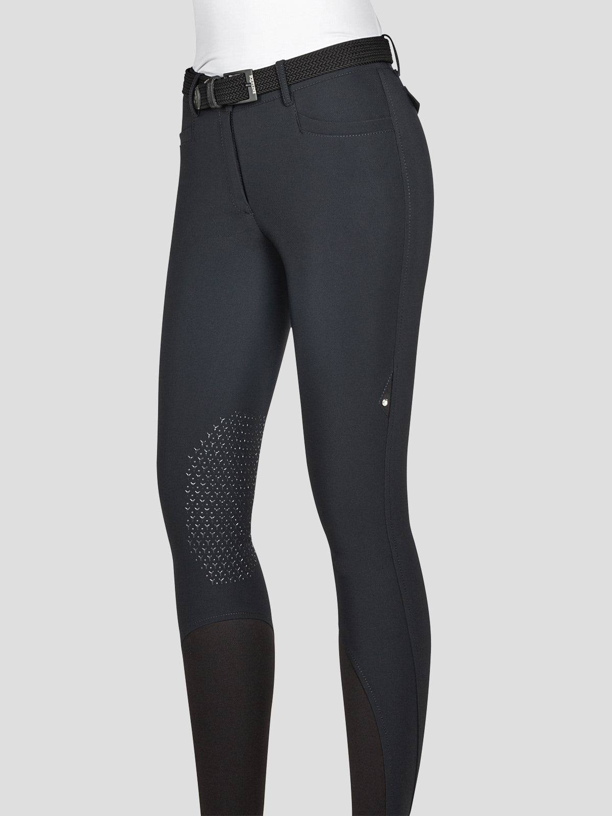 Pantalon D'Équitation Equiline - Full Seat Stretch - Marron Taille IT 46 - Occasion