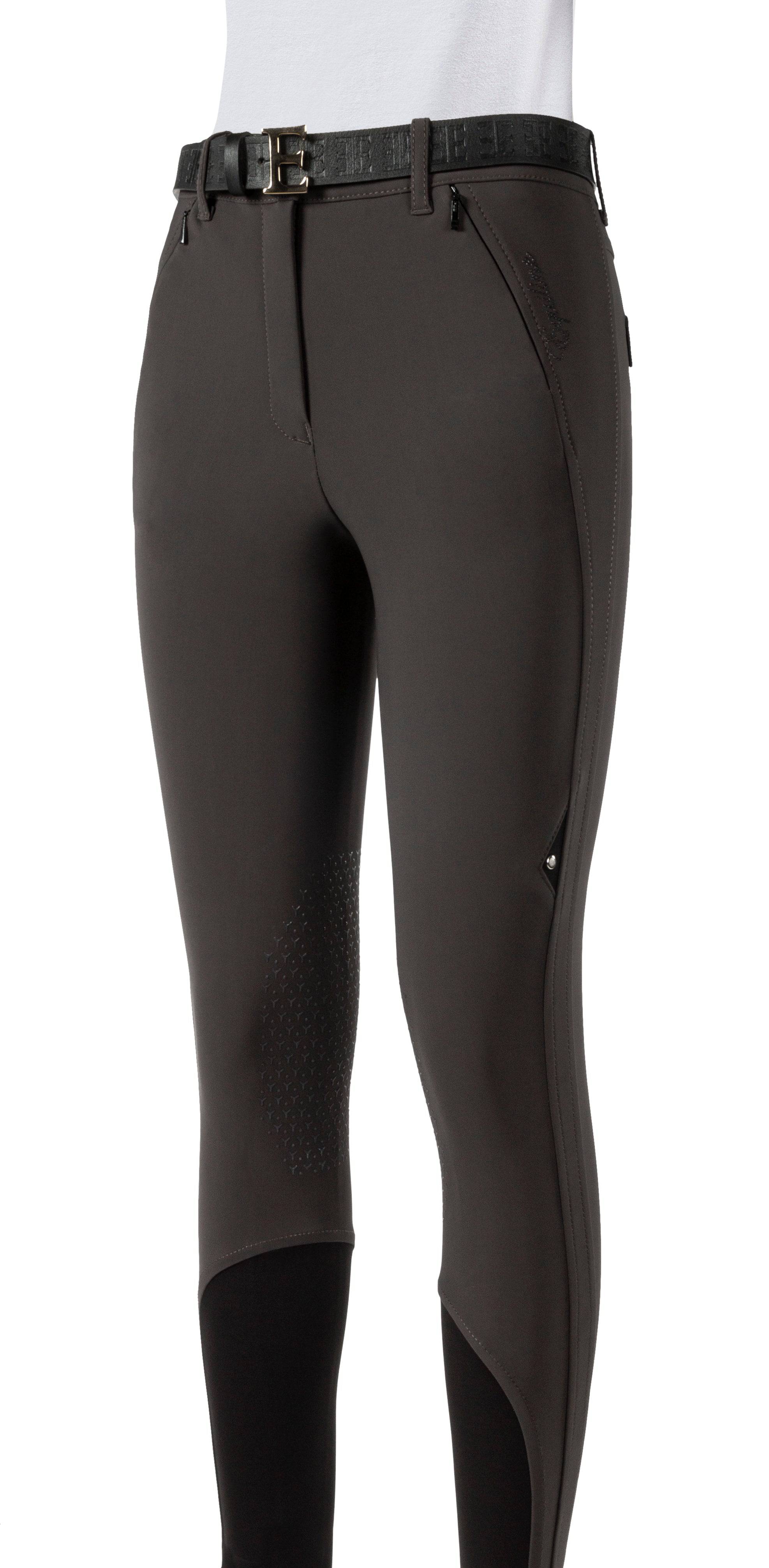 Equiline - ETTIEKH Women's Knee Grip High Waisted B-Move Breeches - ALL SALES FINAL - Exceptional Equestrian