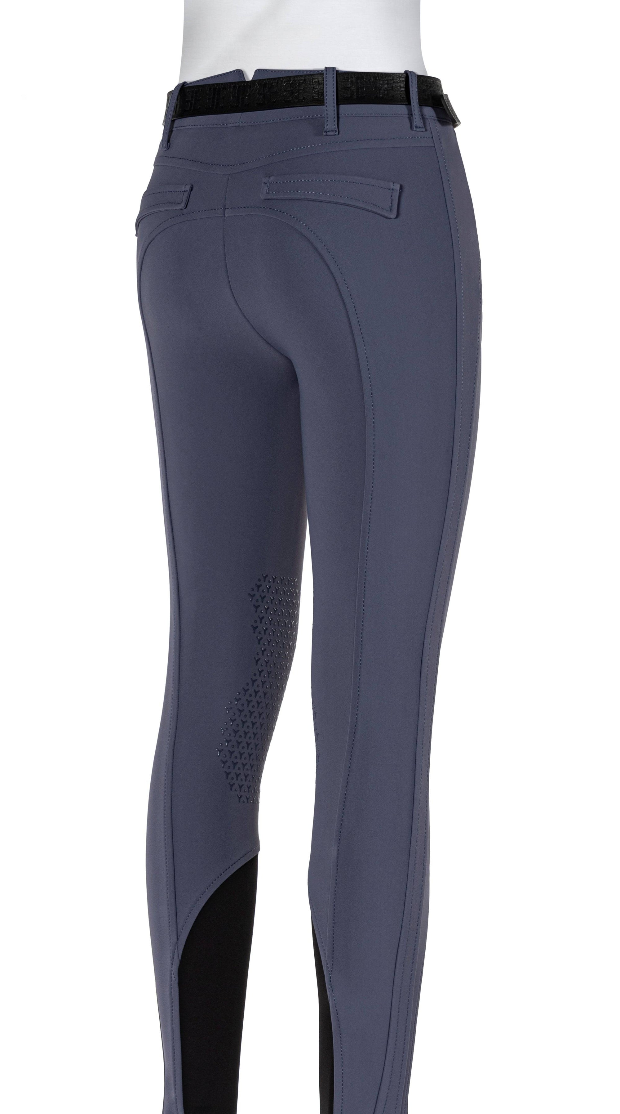 Equiline - ETTIEKH Women's Knee Grip High Waisted B-Move Breeches - ALL SALES FINAL - Exceptional Equestrian