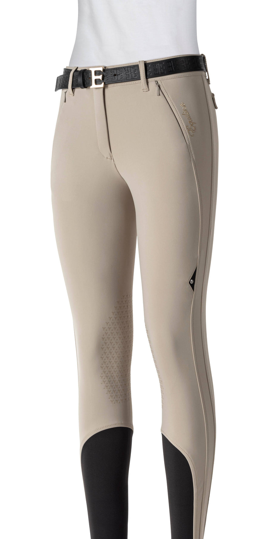 Equiline - ETTIEK Women's Knee Grip B-Move Breeches - Exceptional Equestrian 