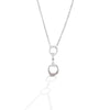 Kelly Herd Eggbutt Bit Necklace - Sterling Silver