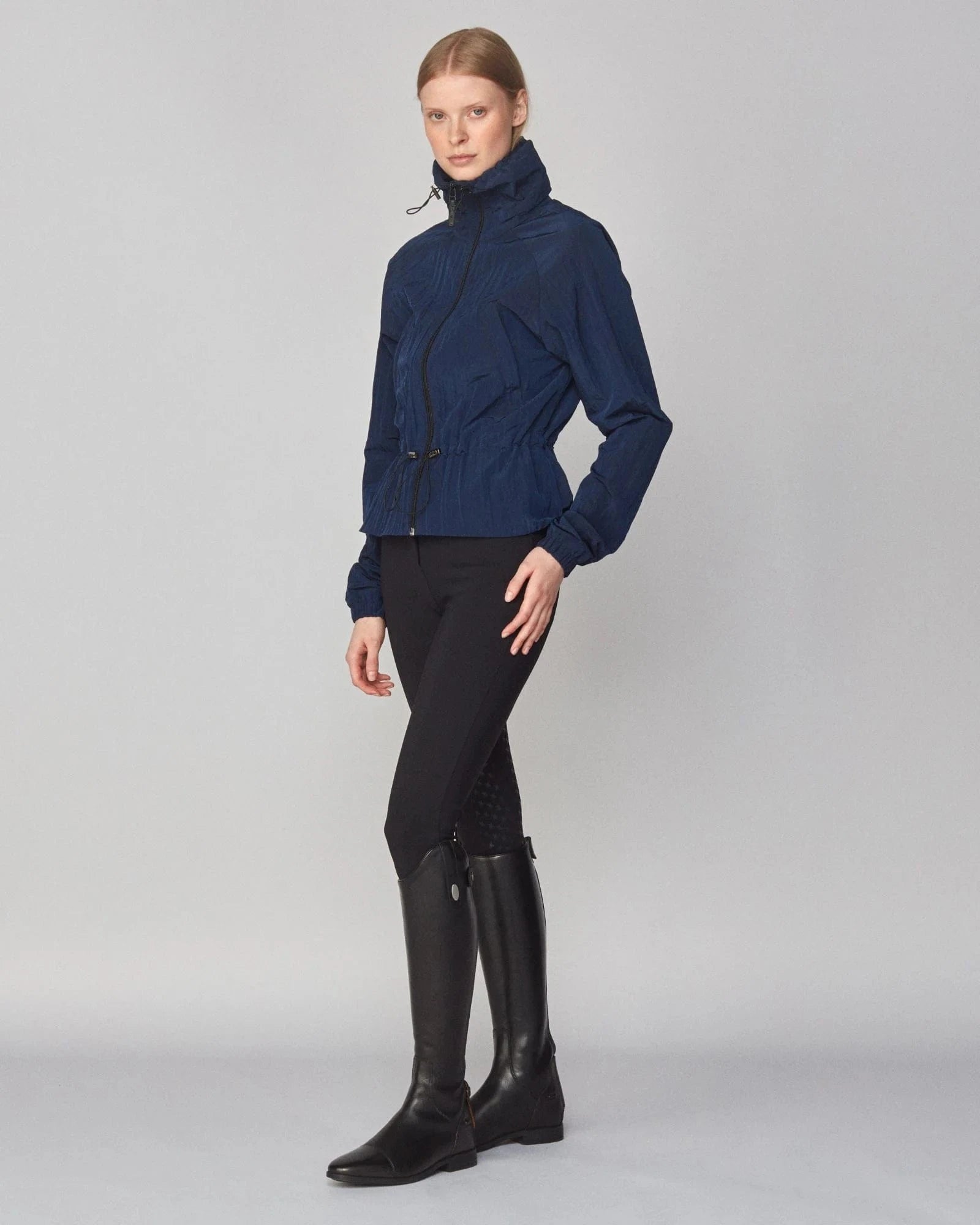 Yagya - Windproof Riding Jacket in Navy