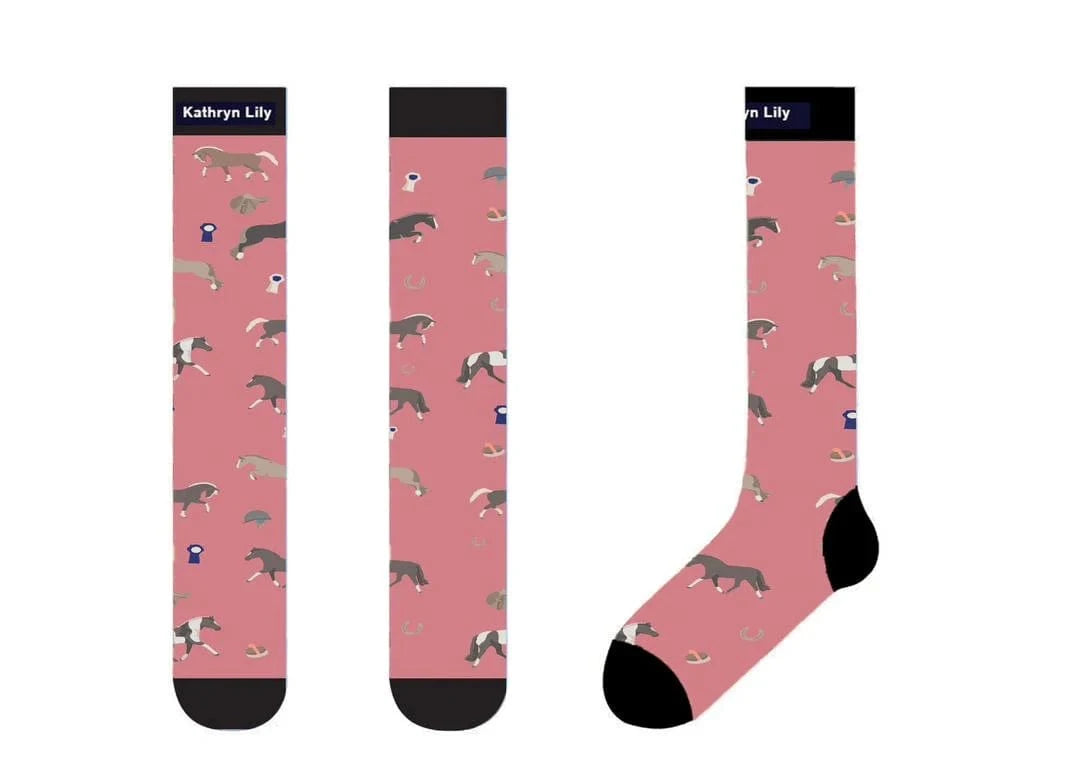 Kathryn Lily Tall Boot Socks- Child