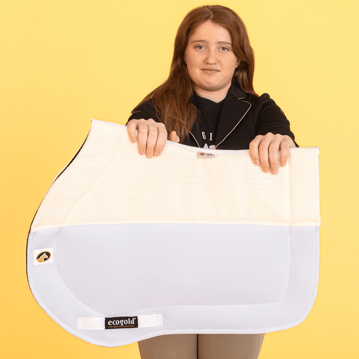 ECOGOLD -PONY NON-SLIP SADDLE PAD – SECURE JUMPER - Exceptional Equestrian