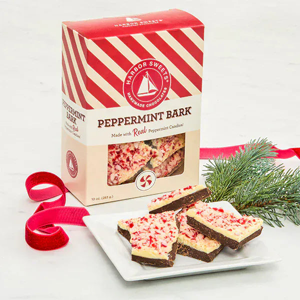 Harbor Sweets - Chocolate & Peppermint Bark - 10oz