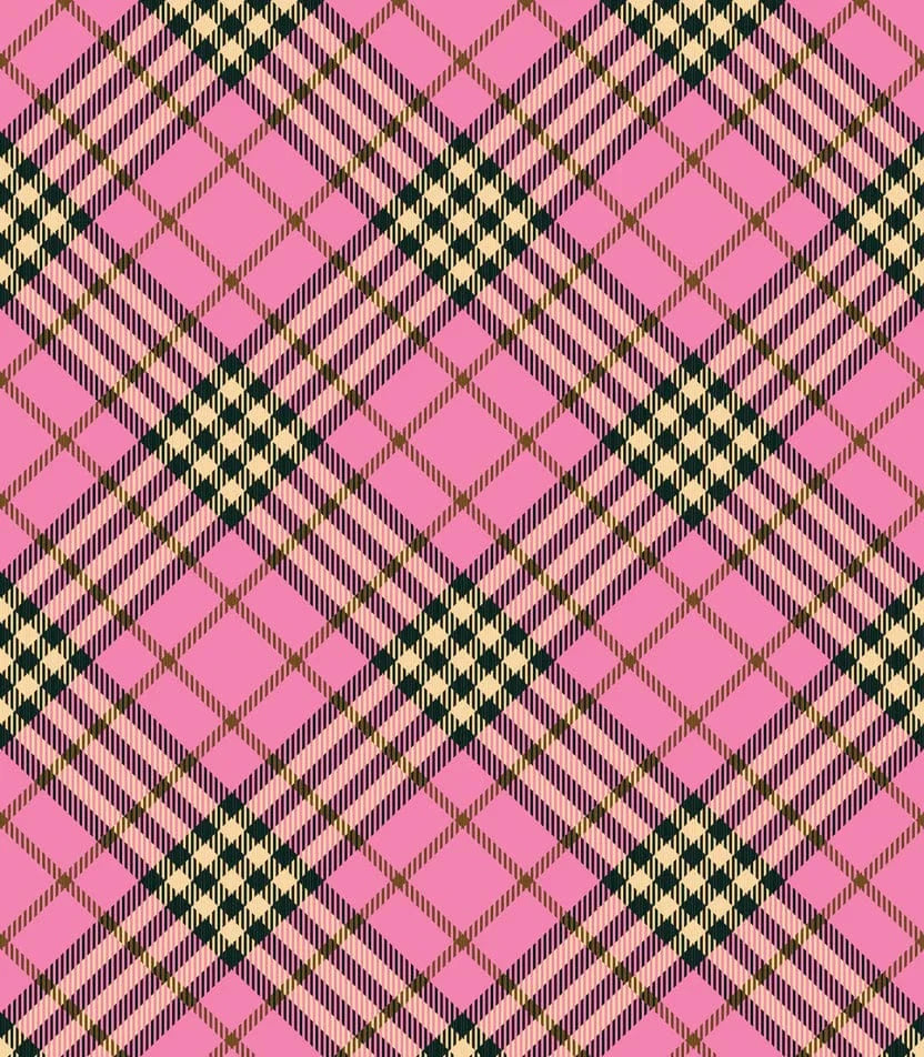 HocSocx ShowSocx - Pink Party Plaid