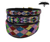 "Posey Argyle " Beaded Dog Lead