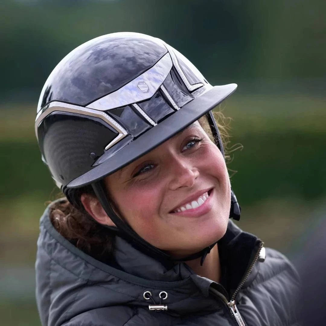 Casque Samshield XJ Dark Line Glossy | Protection du cavalier Casque Samshield XJ Dark Line Glossy | Protection du cavalier