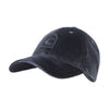 MIdnight Grey Cavallo Baseball Velvet Cap with high-quality Cavallo stirrup logo embroidery at the center front