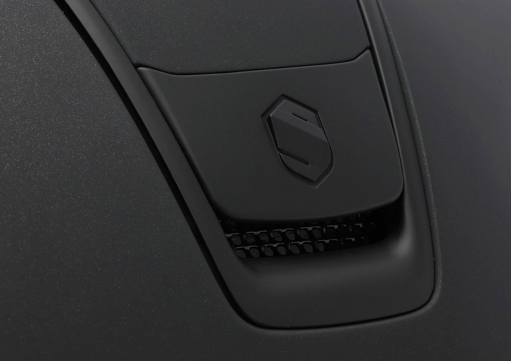 2.0 Samshield Dark Line Shadowmatt - Exceptional Equestrian