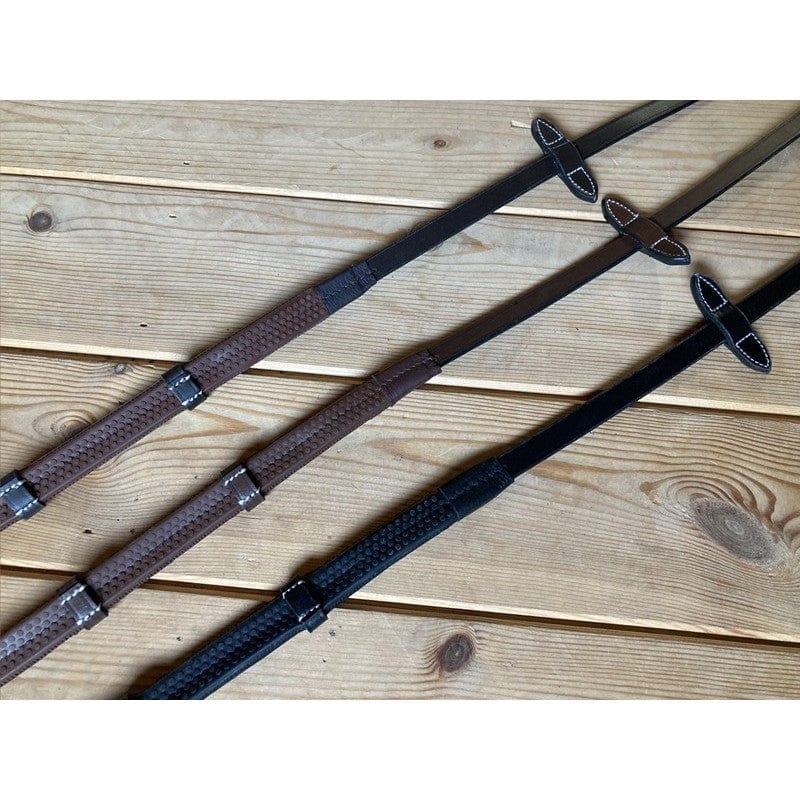 Jump'In One Collection Rubber Reins with stops 1/2