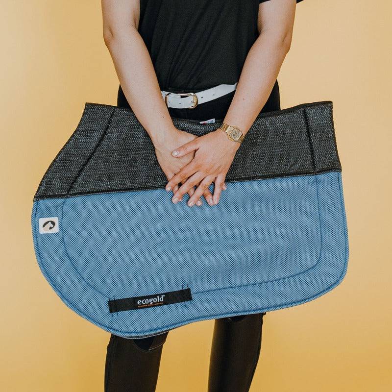 ECOGOLD -PONY NON-SLIP SADDLE PAD – SECURE JUMPER - Exceptional Equestrian