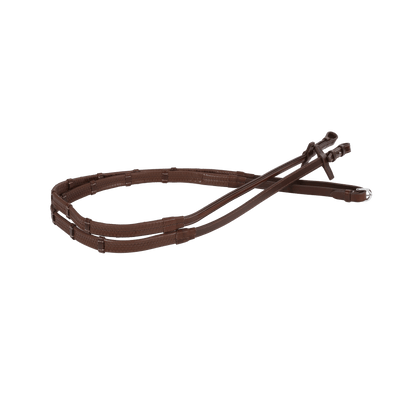 Signature Sport by Antarès RUBBER REINS 5/8” (16 MM) WITH LEATHER LOOPS
