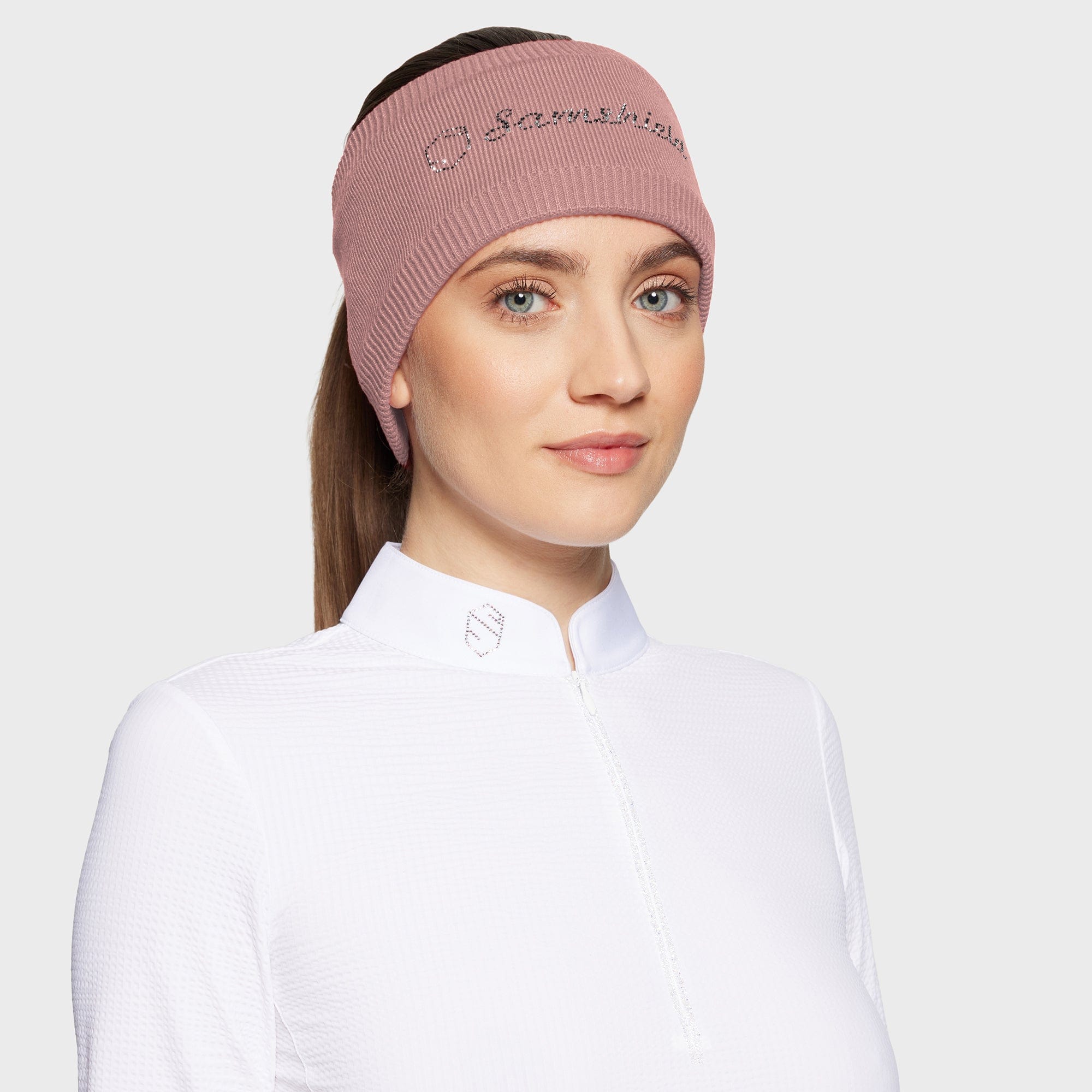 Samshield FW25 - AMALIE CRYSTAL RIBBED CUFF HEADBAND