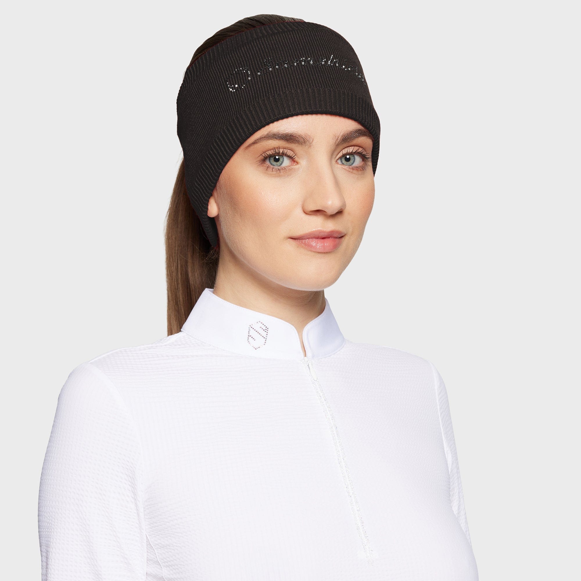 Samshield FW25 - AMALIE CRYSTAL RIBBED CUFF HEADBAND