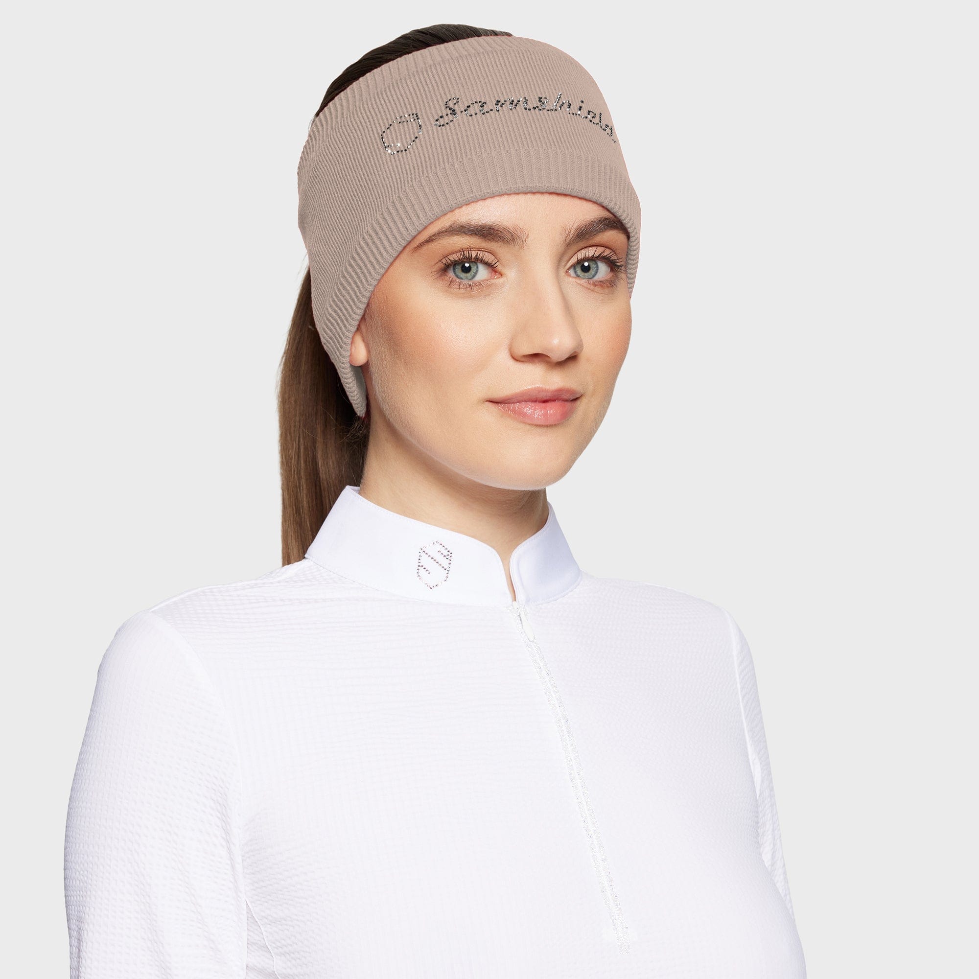Samshield FW25 - AMALIE CRYSTAL RIBBED CUFF HEADBAND