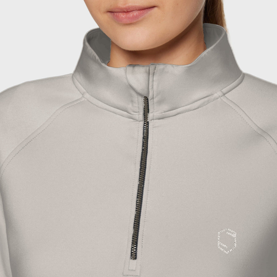 Samshield  FW25 - COSMIC STAND-UP COLLAR HALF-ZIP SWEATSHIRT
