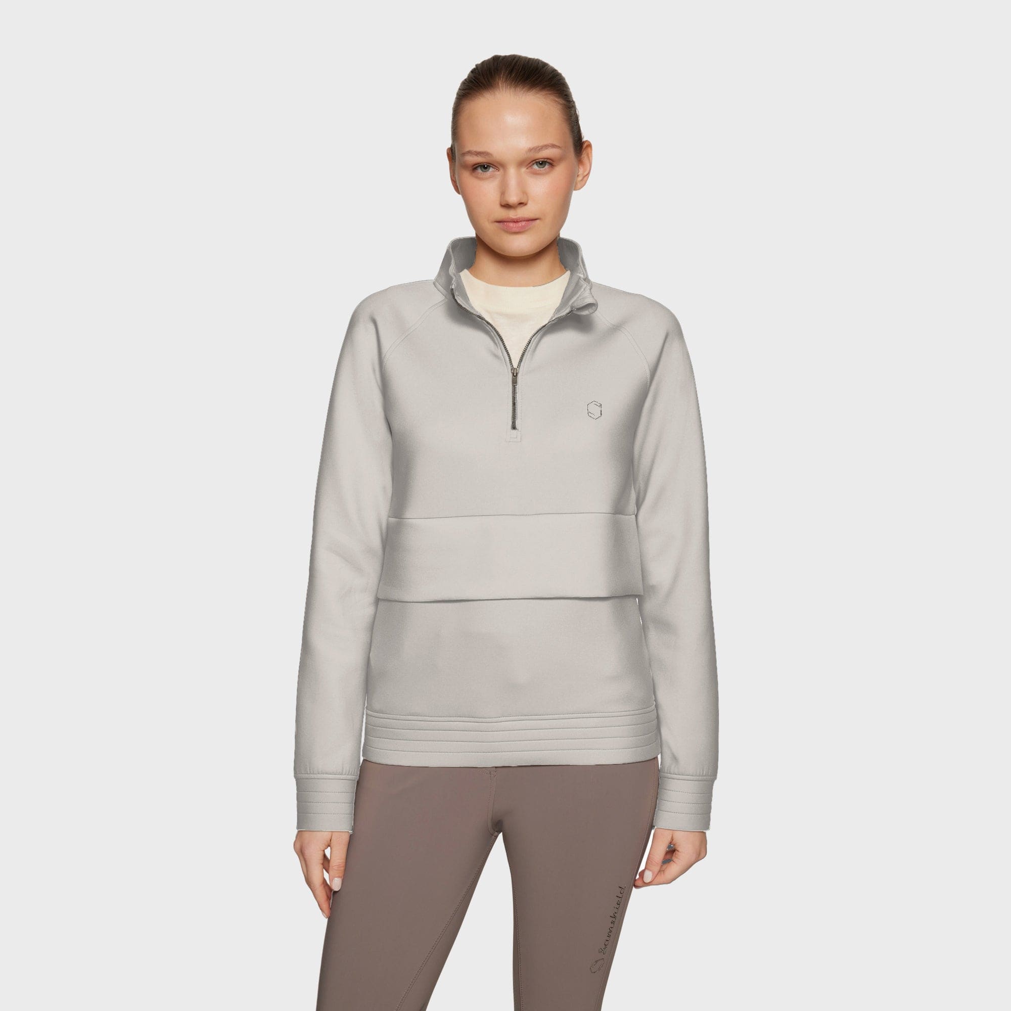 Samshield  FW25 - COSMIC STAND-UP COLLAR HALF-ZIP SWEATSHIRT