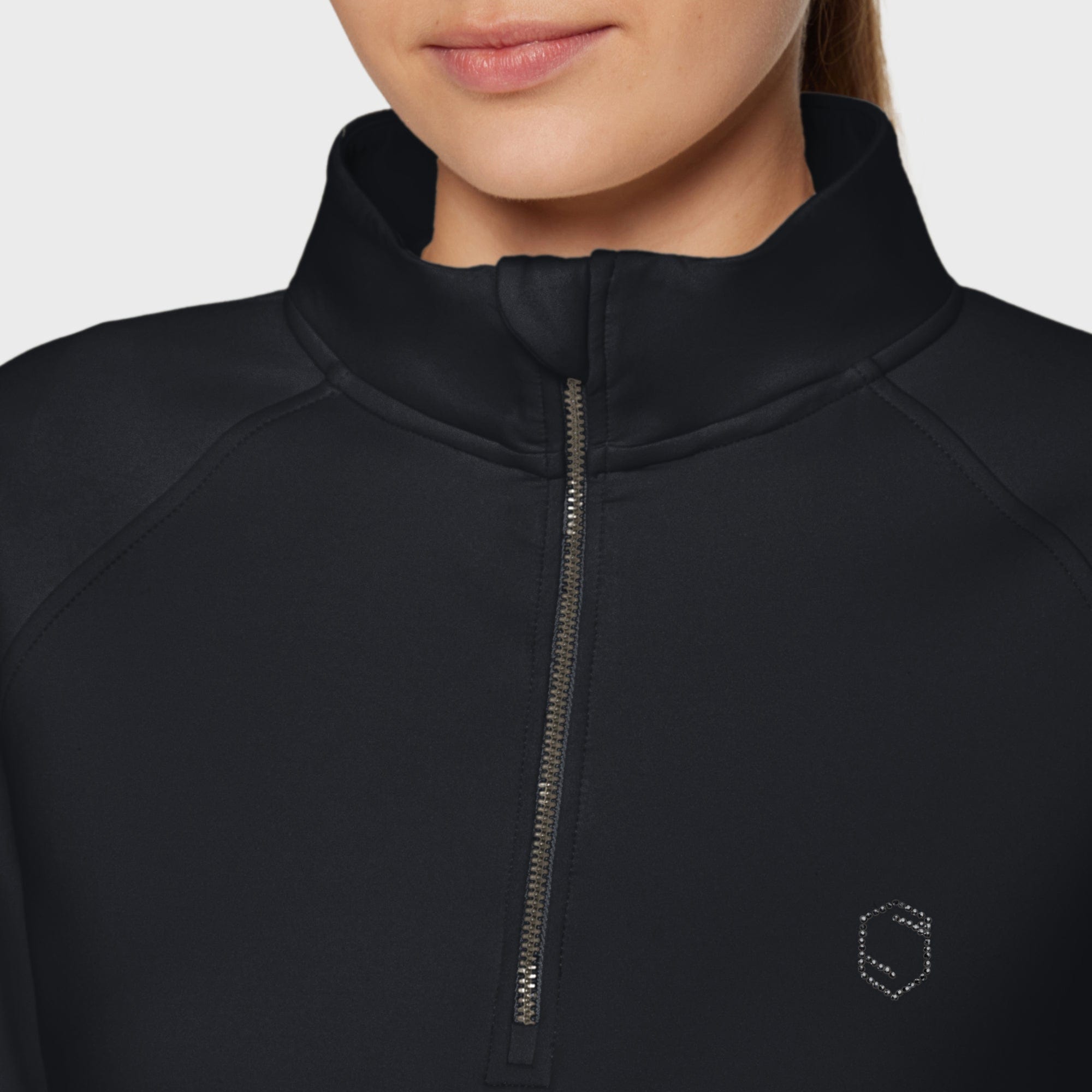 Samshield  FW25 - COSMIC STAND-UP COLLAR HALF-ZIP SWEATSHIRT
