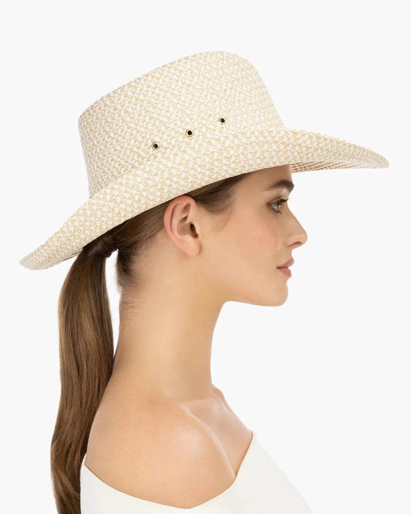 Eric Javits - Western Straw Hat - Exceptional Equestrian