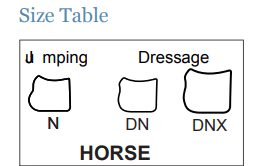 Equiline - EMABE Tech Saddle Pad with 3 Horse Heads Logo - Exceptional Equestrian