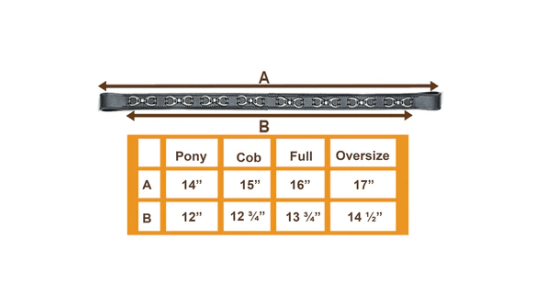 The Grewal Equestrian - ROSEALEE CRYSTAL CHAIN BROWBAND - Exceptional Equestrian