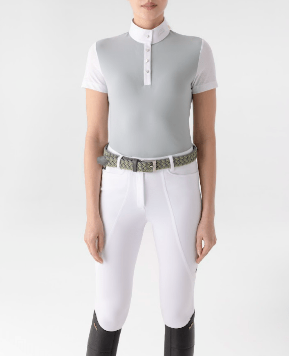 Equiline - ESDIE Women's S/S Show Shirt w/ Perforated Details SS24 - Exceptional Equestrian
