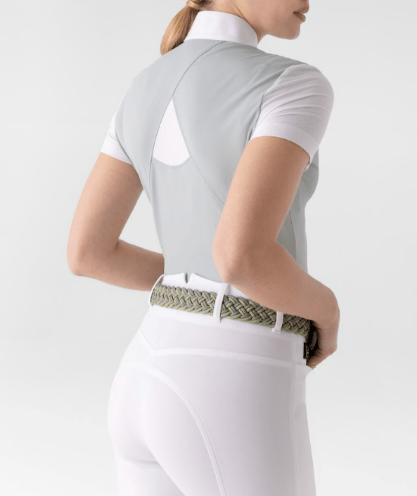 Equiline - ESDIE Women's S/S Show Shirt w/ Perforated Details SS24 - Exceptional Equestrian