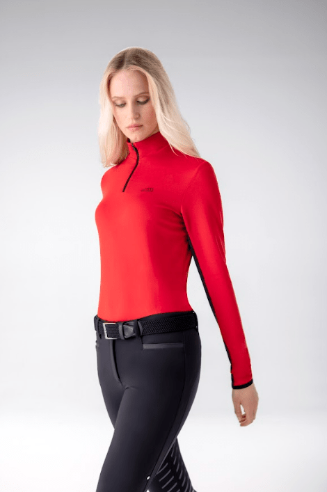 Equiline - CAFFER - Women's UV Protection Second Skin Sun Shirt SS24 - Exceptional Equestrian